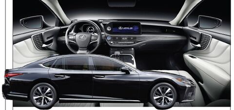 مشخصات فنی و امکانات لکسوس LS 500